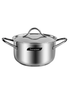 Casseruola Cm 14 In Acciaio Inox 18/10 Senza Coperchio Io Chef