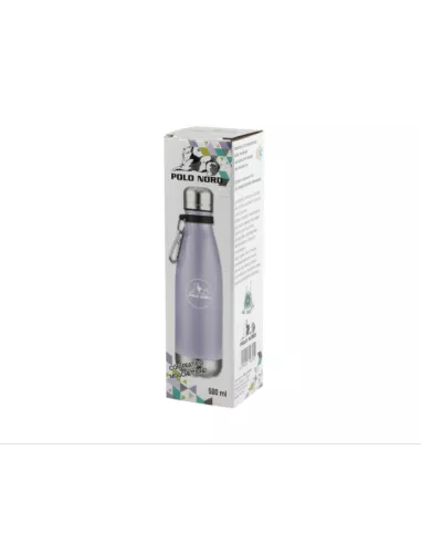 Bottiglia Termica In Acciaio Inox 500 Ml Colori Assortiti - 1Pz