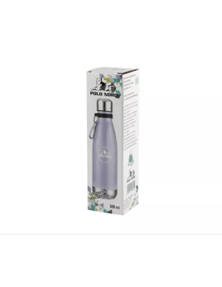 Bottiglia Termica In Acciaio Inox 500 Ml Colori Assortiti - 1Pz
