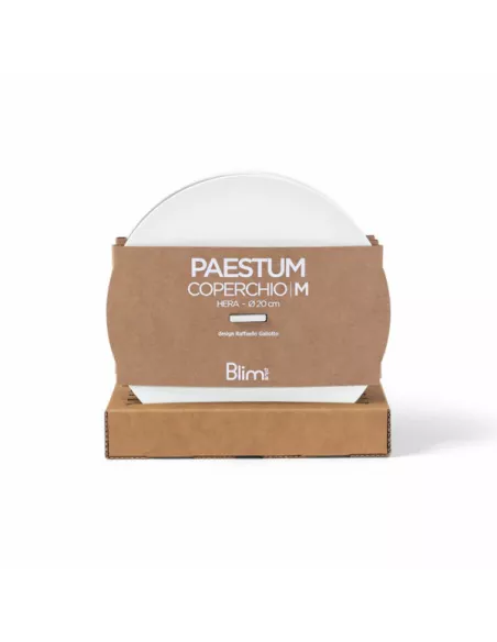 Coperchio Paestum M Artic White