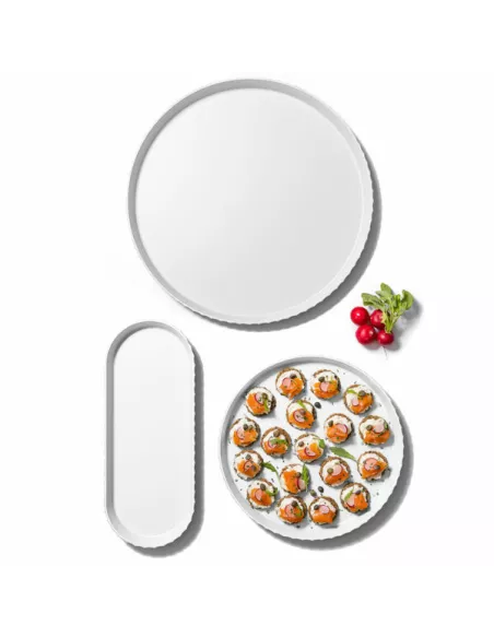 Vassoio Atena M Artic White