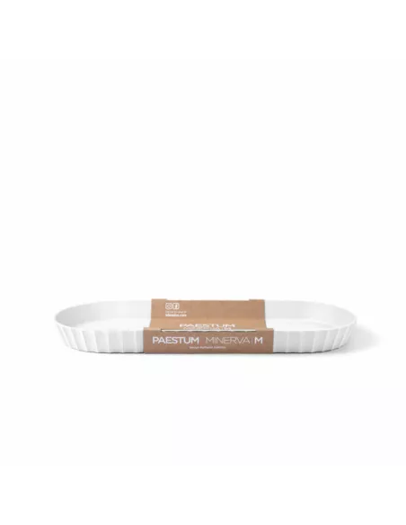 Vassoio Ovale Minerva M Artic White