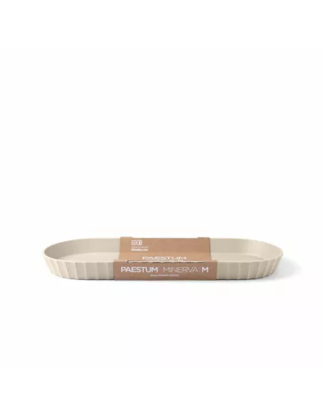 Vassoio Ovale Minerva M Moka Grey