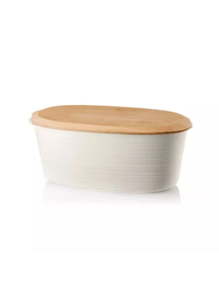 Biscottiera / Contenitore Prodotti Da Forno Bianco Latte Tierra
