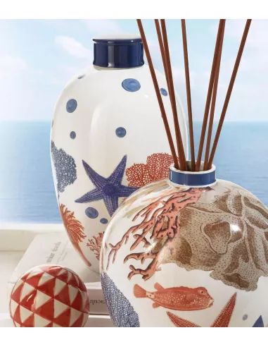 Naxos - Vaso In Ceramica Diffusore Di Essenze Con Bastoncini L'oca Nera