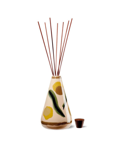 Namib - Vaso In Ceramica Diffusore Di Essenze Con Bastoncini L'oca Nera