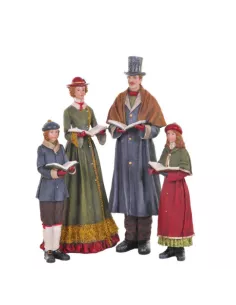 I Cantori Set 4 Pz In Resina 40 h.