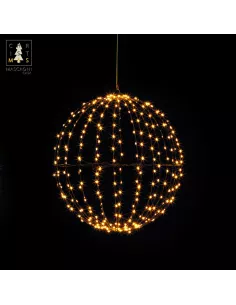 Luminaria Sfera Con 300 Luci a Led Diametro 40 Cm Mascagni