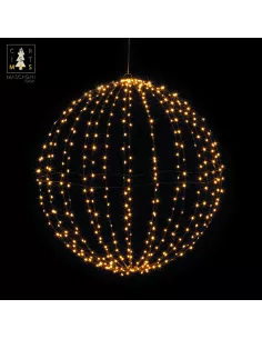 Luminaria Sfera Con 440 Luci a Led Diametro 60 Cm Mascagni