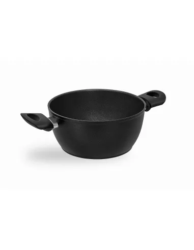 Casseruola 2 Manici Cm 24 Dolomitica Extra Black