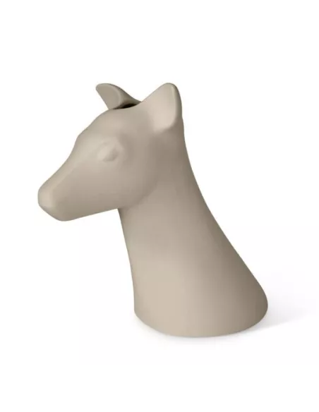Vaso Cerbiatto In Gres Porcellanato Tortora Lineasette