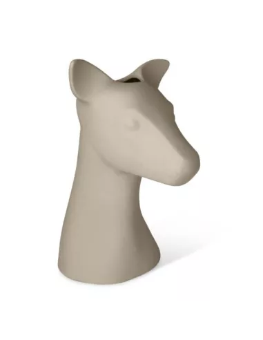 Vaso Cerbiatto In Gres Porcellanato Tortora Lineasette