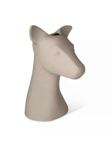 Vaso Cerbiatto In Gres Porcellanato Tortora Lineasette