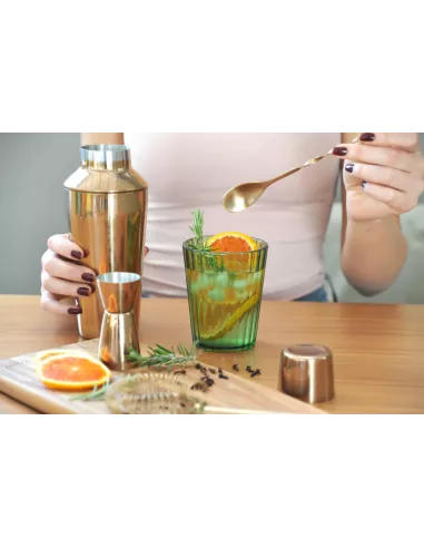 Set Cocktail In Acciaio Con Finitura Rose Gold- WD Lifestyle