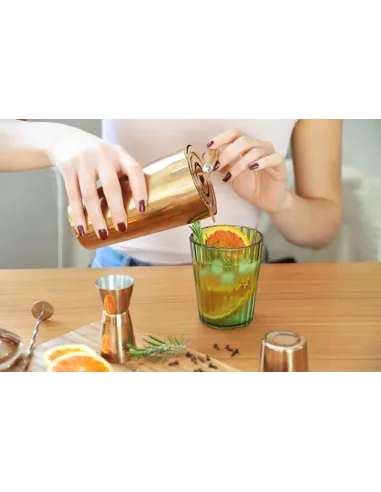 Set Cocktail In Acciaio Con Finitura Rose Gold- WD Lifestyle