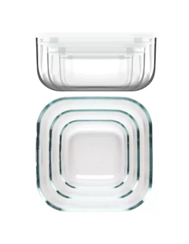 STORE&MORE GLASS Contenitore ermetico in vetro S per frigo/freezer/forno a microonde