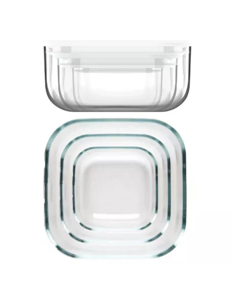 STORE&MORE GLASS Contenitore ermetico in vetro S per frigo/freezer/forno a microonde