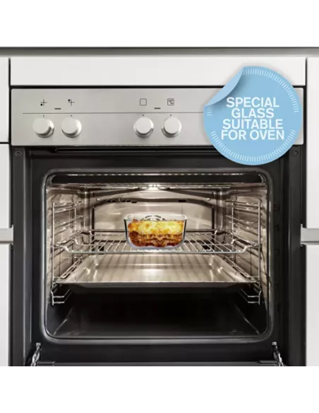 STORE&MORE GLASS Contenitore ermetico in vetro S per frigo/freezer/forno a microonde