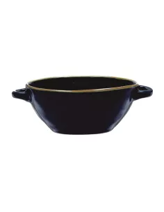 Concerto Blu Cobalto Ciotola Zuppa Con Manici 600cc