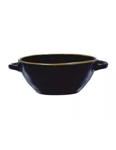 Concerto Blu Cobalto Ciotola Zuppa Con Manici 600cc