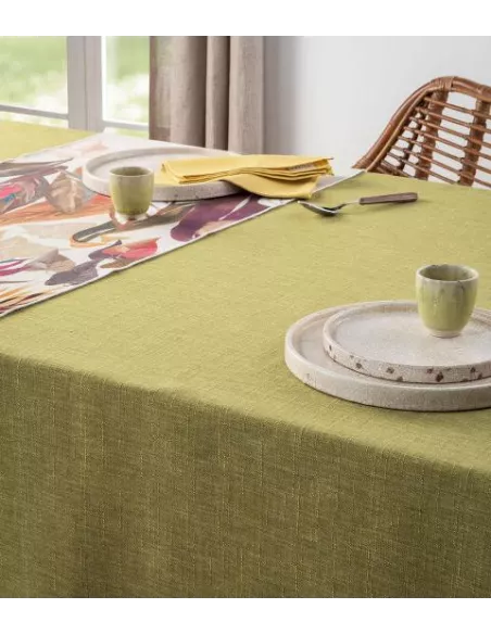 Acapulco - Runner Da Tavola In Filato Antimacchia E Idrorepellente 50x155 Cm