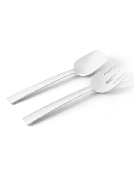 Posate a Servire Paestum Artic White
