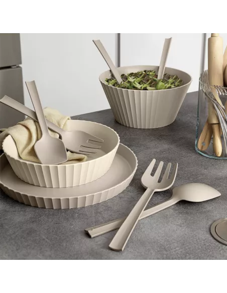 Posate a Servire Paestum Moka Grey