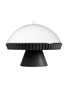 Alzata Con Campana e Pala Torta Agorà Carbon Black 2