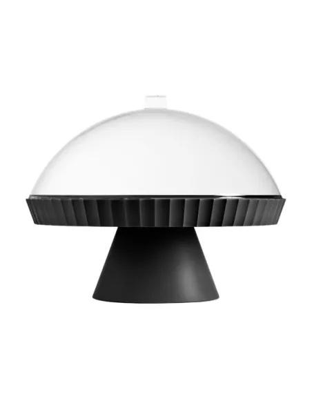 Alzata Con Campana e Pala Torta Agorà Carbon Black