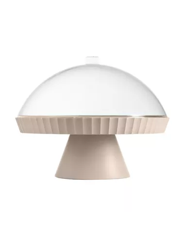 Alzata Con Campana e Pala Torta Agorà Moka Grey