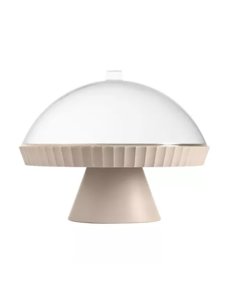 Alzata Con Campana e Pala Torta Agorà Moka Grey