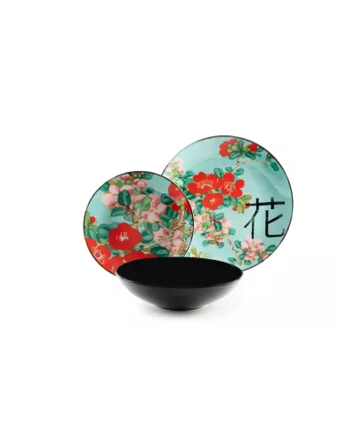 Servizio Piatti 18 Pz Furisode Excélsa