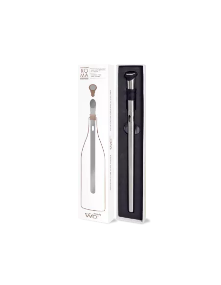 Stick Raffredda Vino In Acciaio Inox Con Tappo Ermetico E Beccuccio Versatore