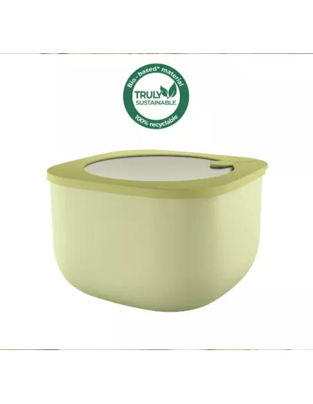 Store&more - Contenitore Ermetico Alto Per Frigo/ Freezer/ Microonde (L) Verde Avocado
