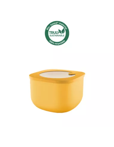 Store&more - Contenitore Ermetico Alto Per Frigo/ Freezer/ Microonde (M) Giallo Mango