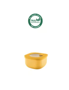 Store&more - Contenitore Ermetico Basso Per Frigo/freezer/ Microonde (S) Giallo Mango