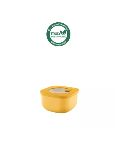 Store&more - Contenitore Ermetico Basso Per Frigo/freezer/ Microonde (S) Giallo Mango