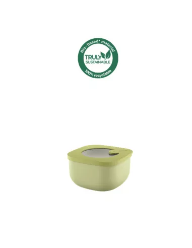 Store&more - Contenitore Ermetico Basso Per Frigo/freezer/ Microonde (S) Verde Avocado