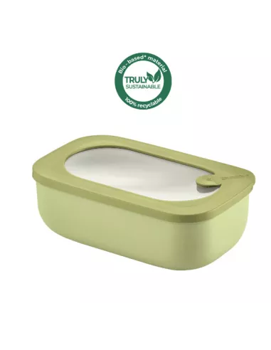 Store&more - Contenitore Ermetico Rettangolare Per Frigo/freezer/ Microonde Verde Avocado