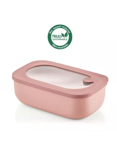 Store&more - Contenitore Ermetico Rettangolare Per Frigo/freezer/ Microonde  Rosa