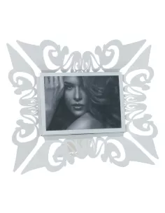 Portafoto Orizzontale Vanity Bianco Marmo