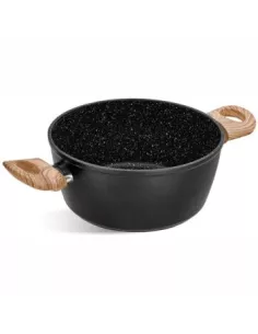 Casseruola 2 Manici Cm 20 Induction Wood