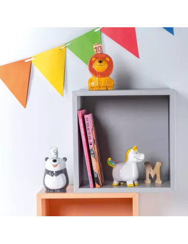 Salvadanaio Bambini 14 Cm Unicorno