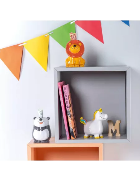 Salvadanaio Bambini 14 Cm Leone