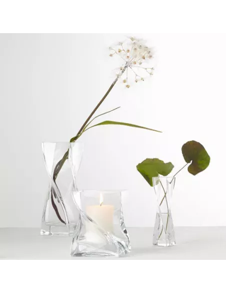 Vaso In Vetro Trasparente 30 Cm Volare