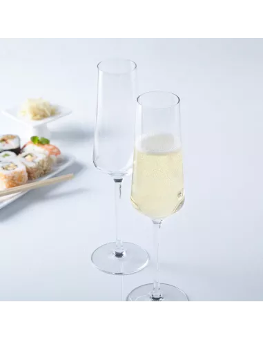 Set 6 Flute 280ml Puccini