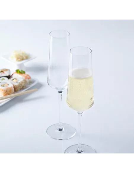 Set 6 Flute 280ml Puccini
