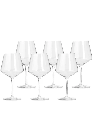 Set 6 Calici Vino Rosso 730ml Puccini