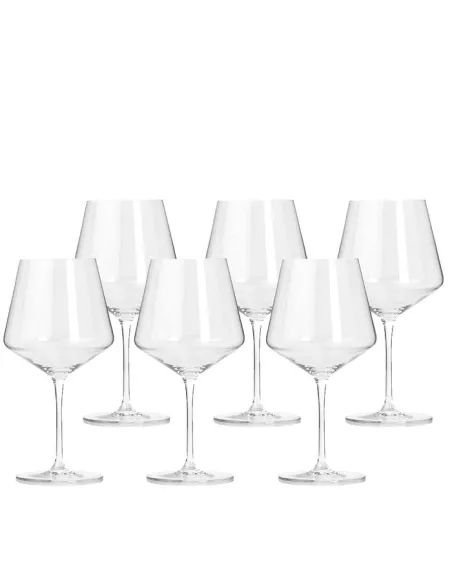 Set 6 Calici Vino Rosso 730ml Puccini