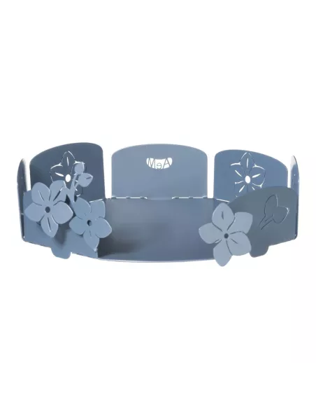 Porta Piatti Con Design Floreale Fior Di Loto Bianco Marmo